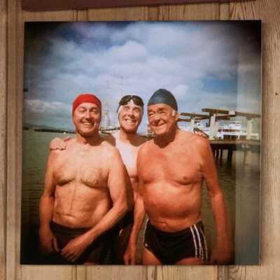 Three Old Goats