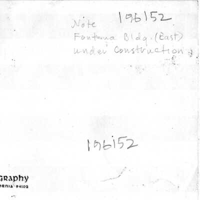 196152b - Back of Photograph 196152