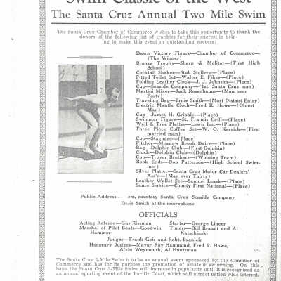 Copy of Flyer for Santa Cruz Two Mile Swim