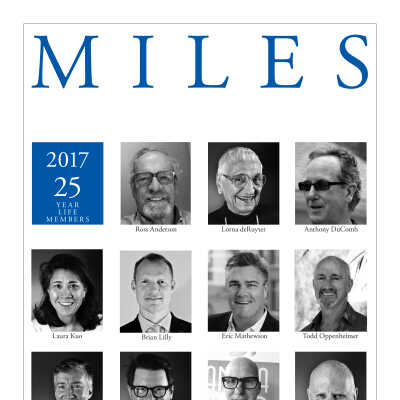 2017 Milestones and Individual Life Member Photographs