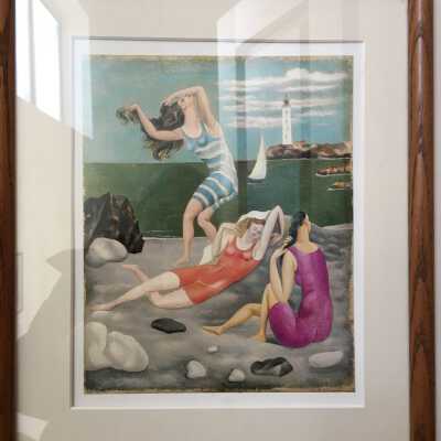 Framed art reproduction