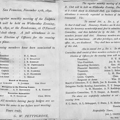 Copy of Meeting and Election Announcement