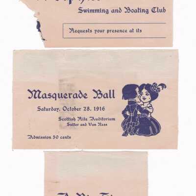 Invitation to Masquerade Ball