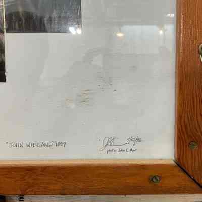 Lower Right signature of John C. Muir