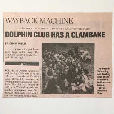 Oct 14, 2007 Chronicle Wayback Machine article on Clam Bake