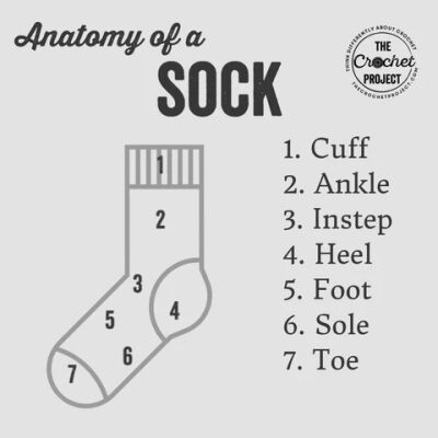 Anatomy of a sock