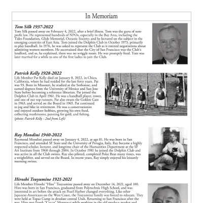 In Memoriam p. 1
