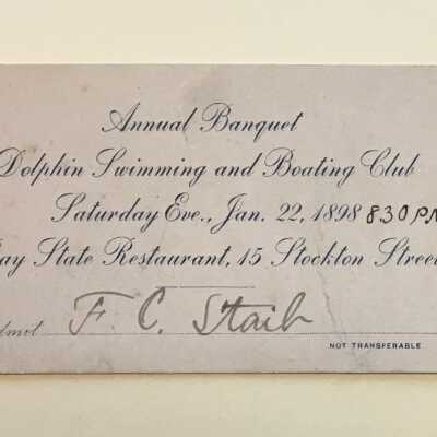 Ticket for Annual Banquet