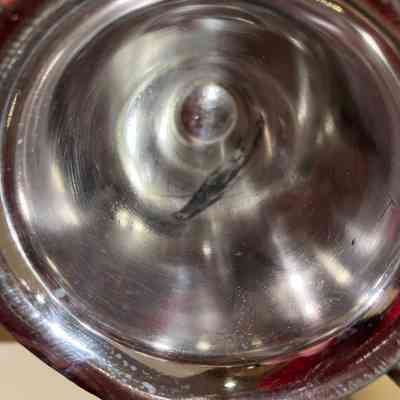 Damage on surface inside cup