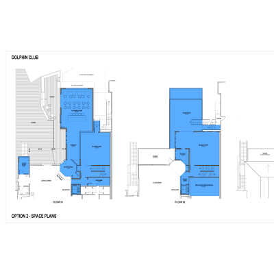 Option 2 space plan, page 3 of pdf
