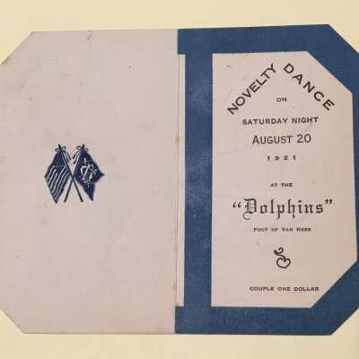 Program for Novelty Dance Party