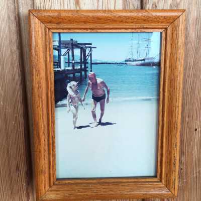Frank Mennucci on the Beach