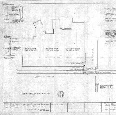 1980 Dolphin and South End Fire Sprinkler Drawings