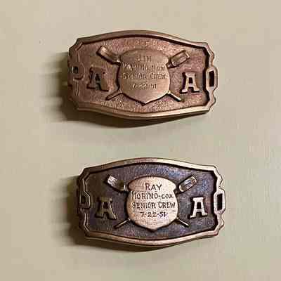 Two Belt Buckles