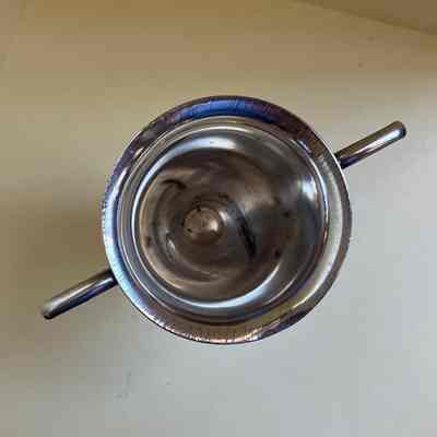 Looking down into cup