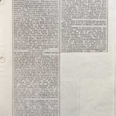Copy of article on regatta from SF Call 7/6/80