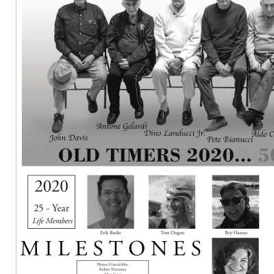 2020 Milestones and Individual Life Members Photographs