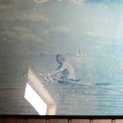 Poster of Painting of Rower