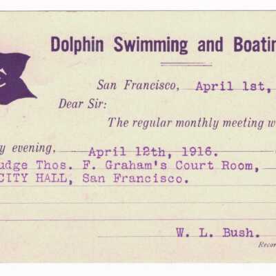 Announcement of Meeting