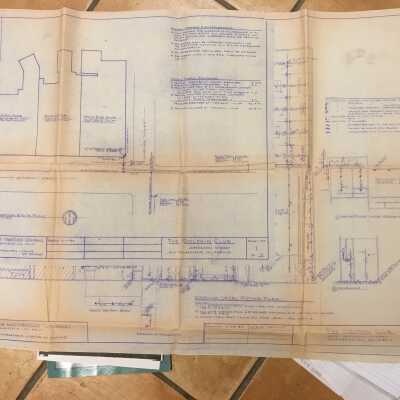 Photo of original stored by Lee Hammack