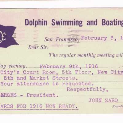 Announcement of Meeting