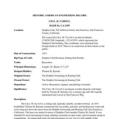 HAER No. CA-2359 History Documentation (PDF)