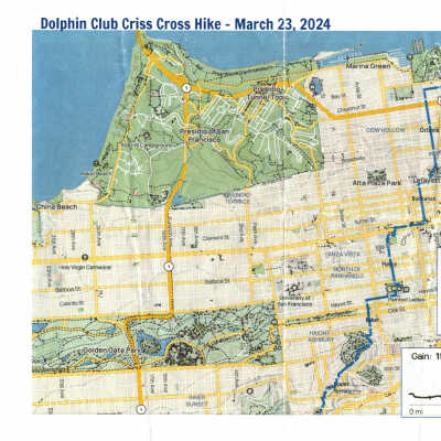 Map for Club Hike
