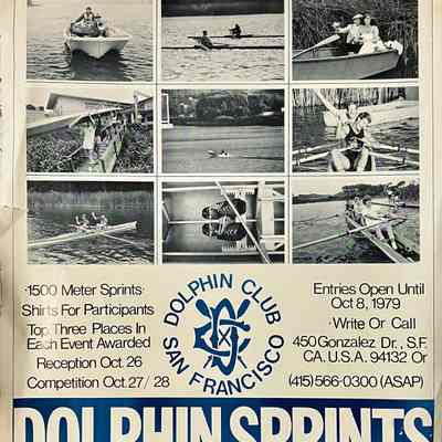 Poster for Rowing Sprint Regatta