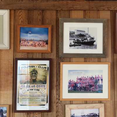 Formerly was on south wall of Sancimino Room