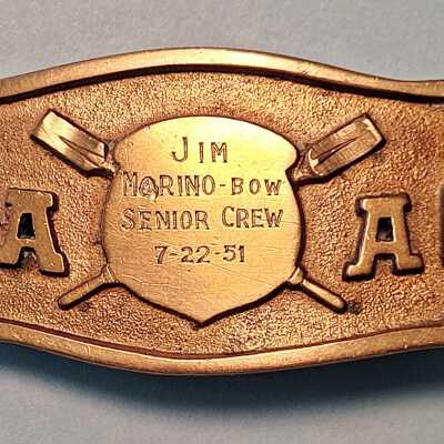 Jim's belt buckle