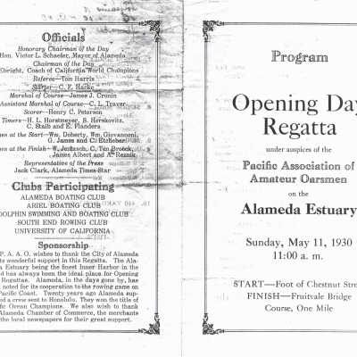 Copy of Program for Regatta