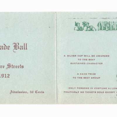 Inside of invitation with out tab