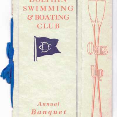 Program and Menu Annual Banquet and Installation of Officers
