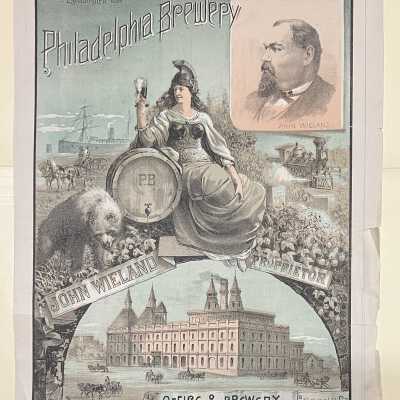 Poster from Philadelphia Brewery