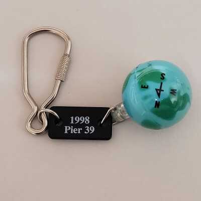 Compass for rowers or pilots, side 1