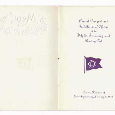 Inside cover, and page 1