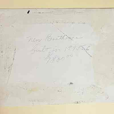 5.. Notes on back of sepia print