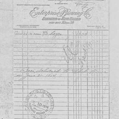 Copy of Beer Bill