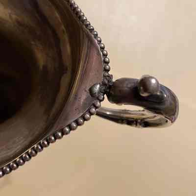 Likely site of repair, on handle between Side 2 and Side 3