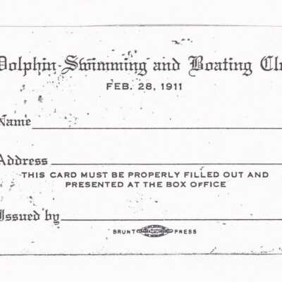 Copy of Ticket for Event