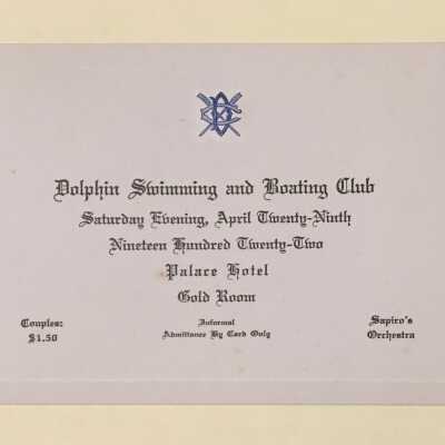 Ticket to Social Event