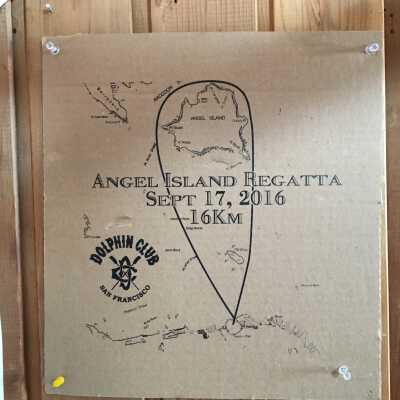 Course of Angel Island Regatta