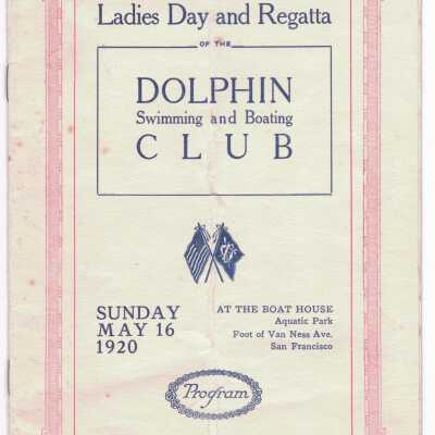 Cover of second copy of this program in the archives