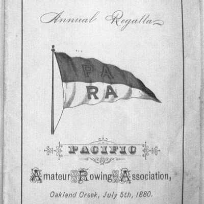 Copy of Program for Rowing Regatta