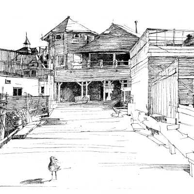 Drawing of the Boathouse