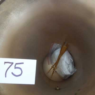 view under base - interior: contents cataloged as artifact 077