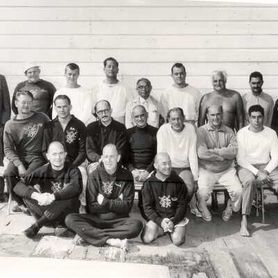 First Alcatraz Swim 1960