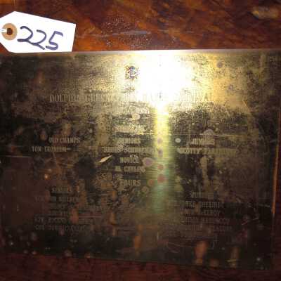 Brass plate