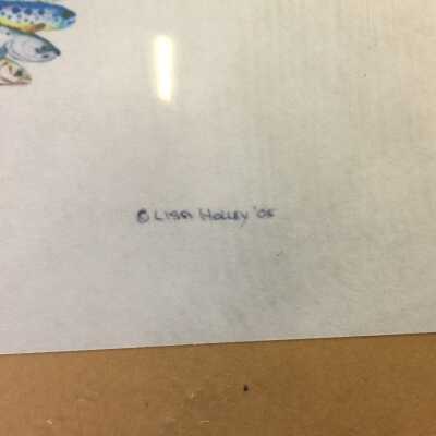 Lower right signature