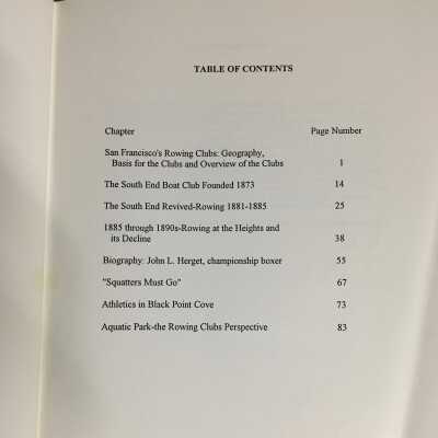 Table of Contents